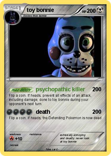 Pokemon toy bonnie