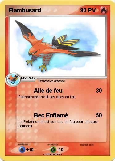 Pokemon Flambusard