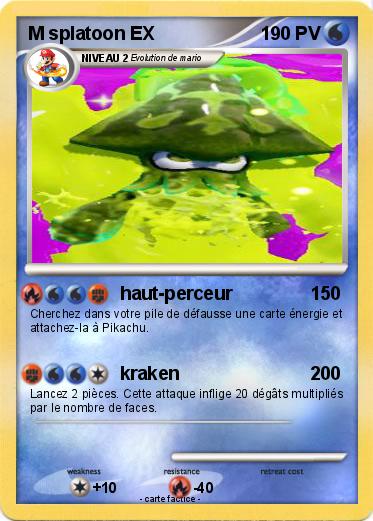 Pokemon M splatoon EX