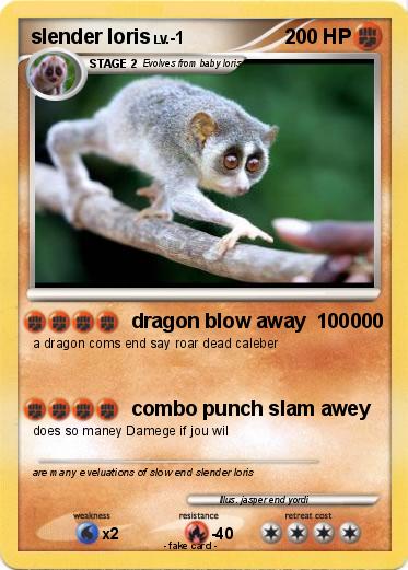 Pokemon slender loris