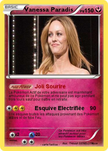 Pokemon Vanessa Paradis