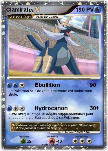 Pokemon Clamiral