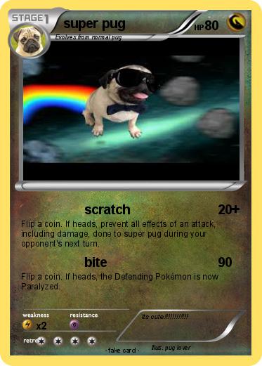 Pokemon super pug