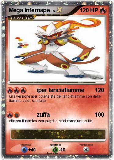 Pokemon Mega infernape