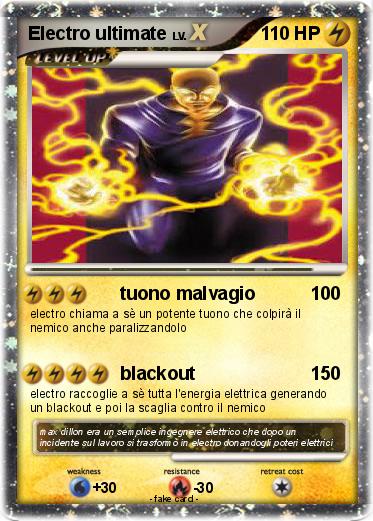 Pokemon Electro ultimate