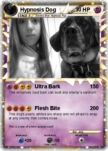 Pokemon Hypnosis Dog