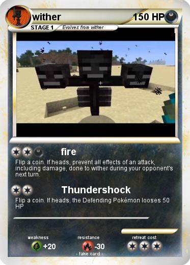Pokemon wither