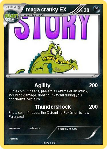 Pokemon maga cranky EX