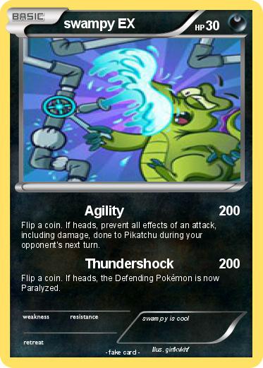 Pokemon swampy EX