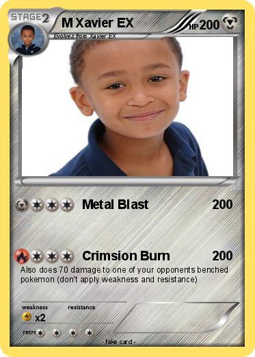 Pokemon M Xavier EX