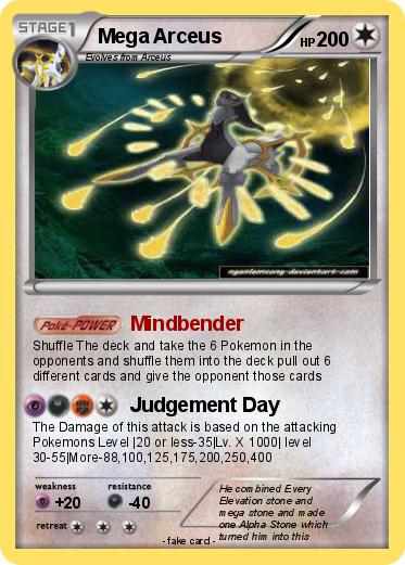 Pokemon Mega Arceus