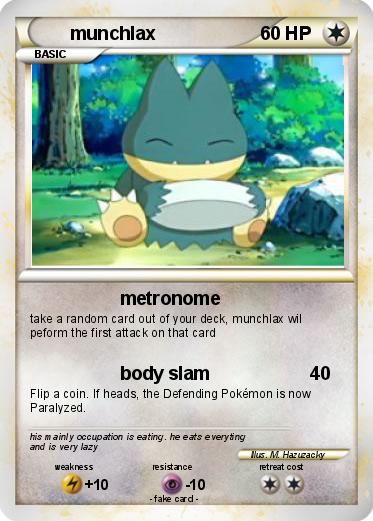 Pokemon munchlax
