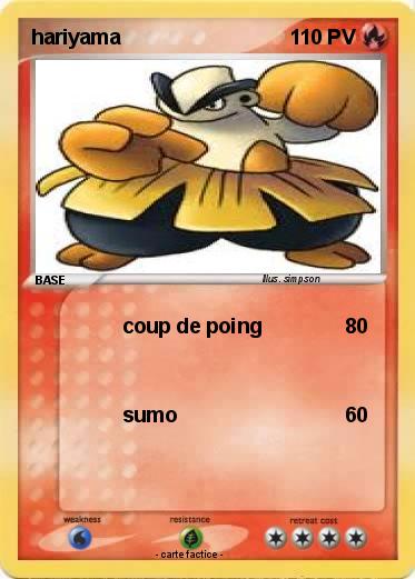 Pokemon hariyama