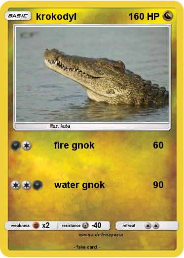 Pokemon krokodyl