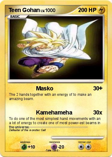 Pokemon Teen Gohan