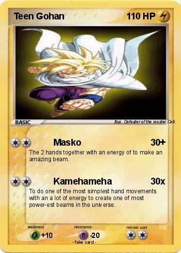 Pokemon Teen Gohan