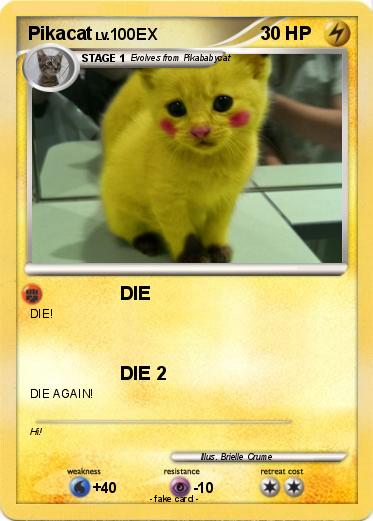 Pokemon Pikacat