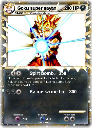 Pokemon Goku super sayan