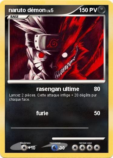 Pokemon naruto démon