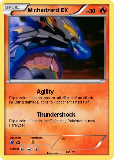 Pokemon M charizard EX