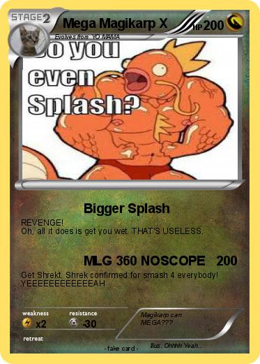 Pokemon Mega Magikarp X