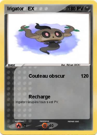 Pokemon Irigator   EX