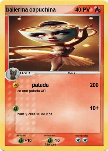 Pokemon bailerina capuchina