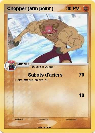Pokemon Chopper (arm point )