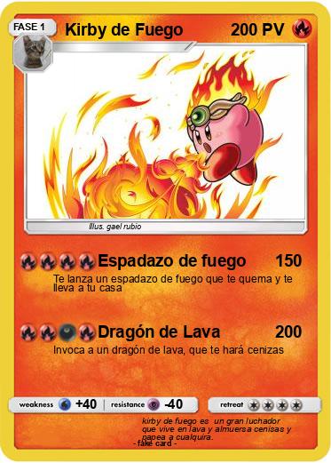 Pokemon Kirby de Fuego