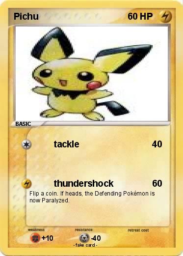 Pokemon Pichu