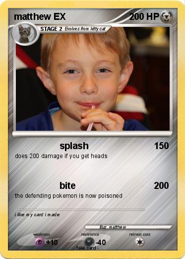 Pokemon matthew EX