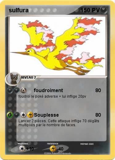Pokemon sulfura