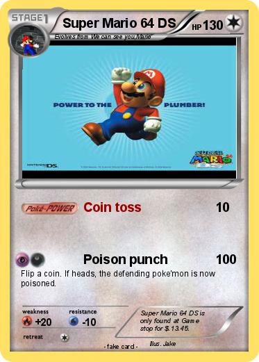 Pokemon Super Mario 64 DS