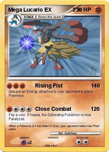 Pokemon Mega Lucario EX              230