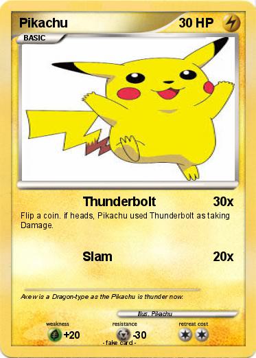 Pokemon Pikachu