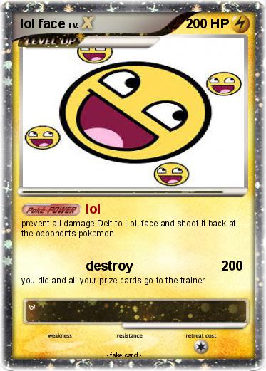 Pokemon lol face