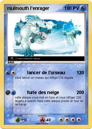 Pokemon mulmouth l'enrager