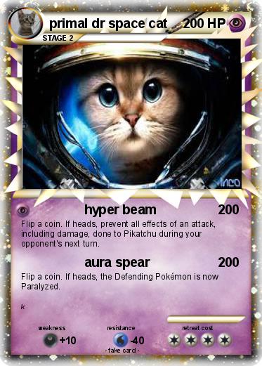 Pokemon primal dr space cat