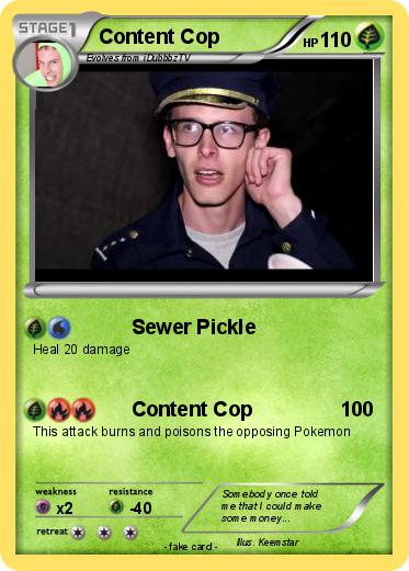 Pokemon Content Cop