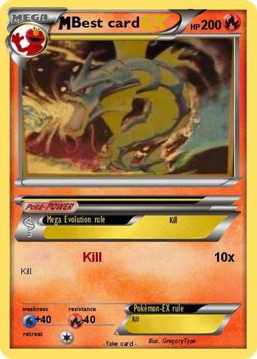 Pokemon Best card