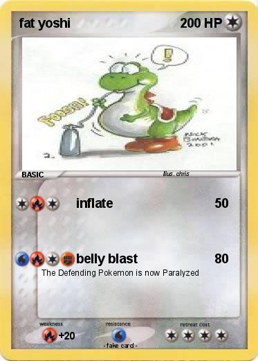 Pokemon fat yoshi