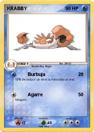 Pokemon KRABBY