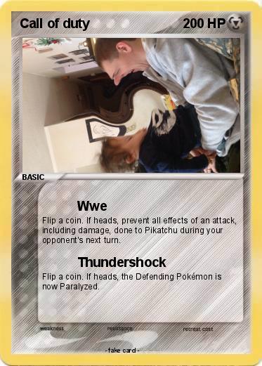 Pokemon Call of duty