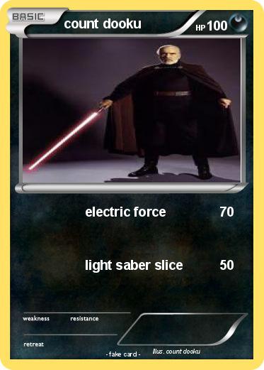 Pokemon count dooku