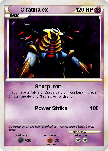 Pokemon Giratina ex