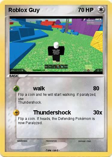 Pokemon Roblox Guy