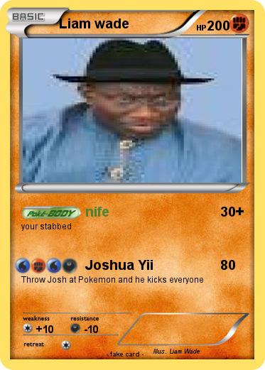 Pokemon Liam wade