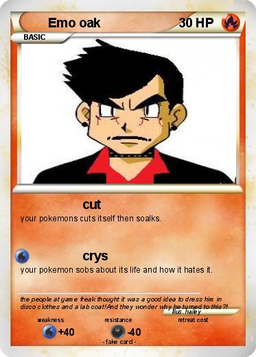 Pokemon Emo oak