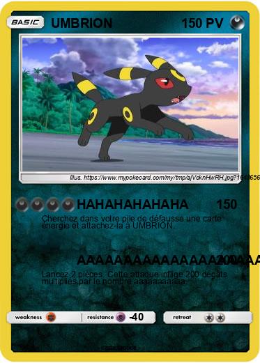 Pokemon UMBRION