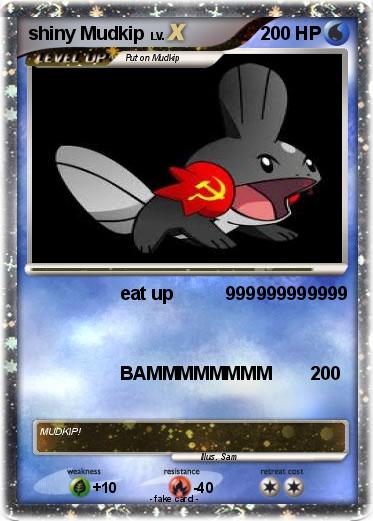 Pokemon shiny Mudkip